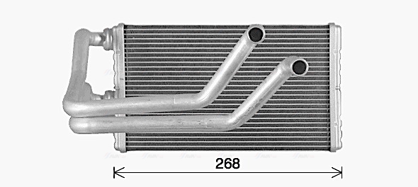 Kachelradiateur Ava Cooling MT6287