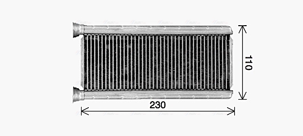 Kachelradiateur Ava Cooling MT6289