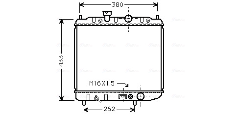 Radiateur Ava Cooling MTA2036