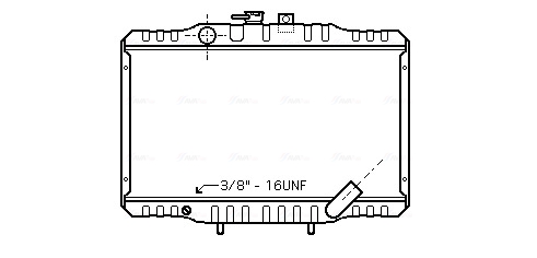 Radiateur Ava Cooling MTA2062