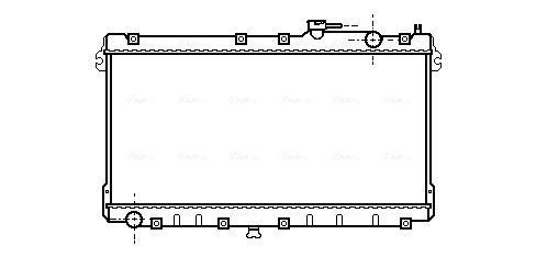 Radiateur Ava Cooling MZ2087