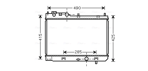 Radiateur Ava Cooling MZ2214