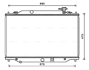 Radiateur Ava Cooling MZ2270