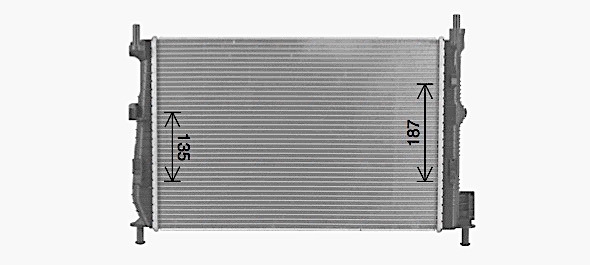Ava Cooling Radiateur MZ2295