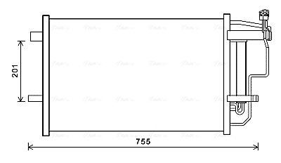 Airco condensor Ava Cooling MZ5242D