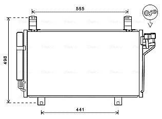 Airco condensor Ava Cooling MZ5264D