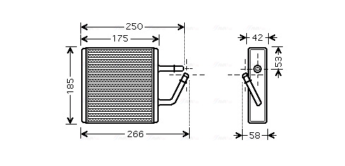 Kachelradiateur Ava Cooling MZ6194