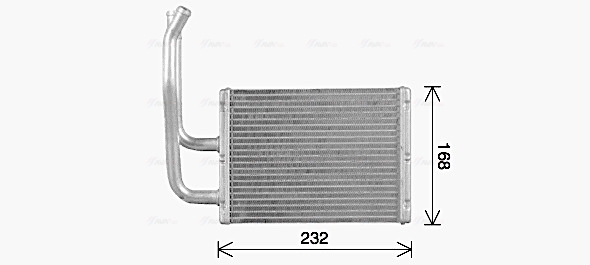 Kachelradiateur Ava Cooling MZ6299