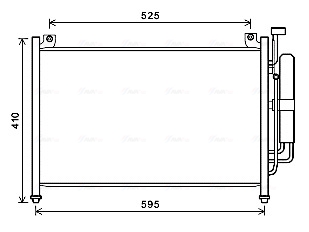 Airco condensor Ava Cooling MZA5236D