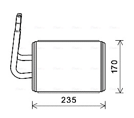 Kachelradiateur Ava Cooling MZA6268