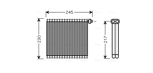 Airco verdamper Ava Cooling MZV217