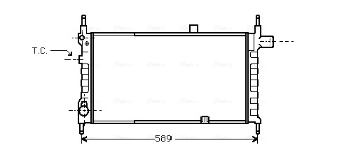 Radiateur Ava Cooling OL2063