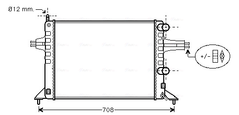 Radiateur Ava Cooling OL2257