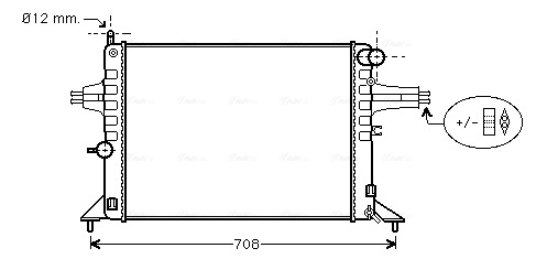 Radiateur Ava Cooling OL2272