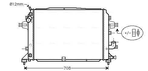 Radiateur Ava Cooling OL2489