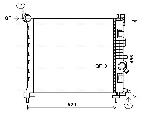 Radiateur Ava Cooling OL2561