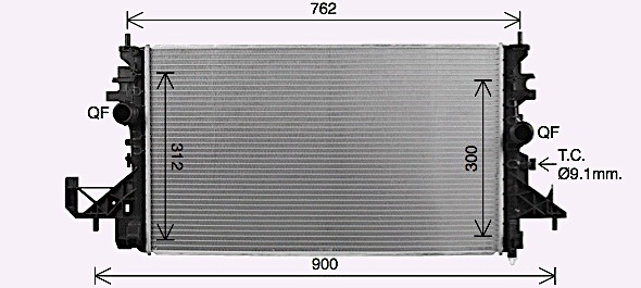 Radiateur Ava Cooling OL2743