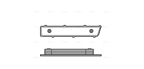 Oliekoeler motorolie Ava Cooling OL3195