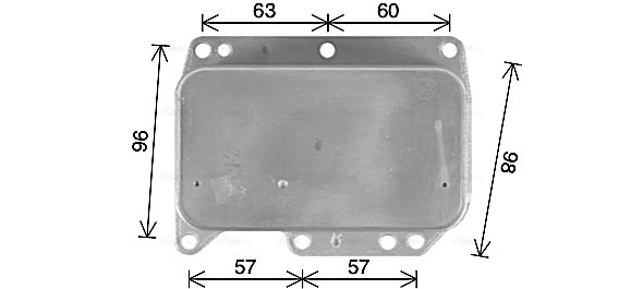 Oliekoeler motorolie Ava Cooling OL3710