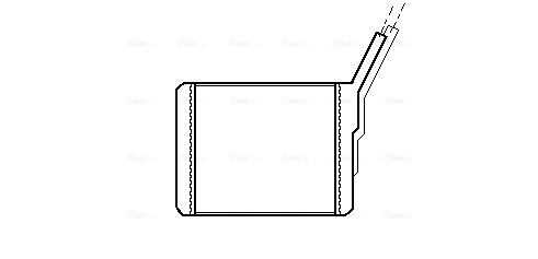 Kachelradiateur Ava Cooling OL6182