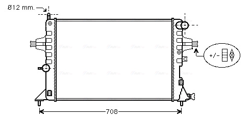 Radiateur Ava Cooling OLA2296