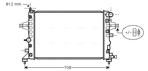 Radiateur Ava Cooling OLA2362