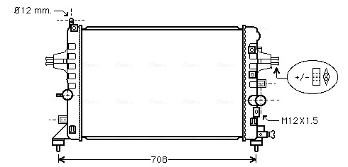 Radiateur Ava Cooling OLA2363