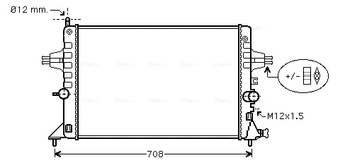 Radiateur Ava Cooling OLA2440