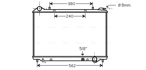 Radiateur Ava Cooling OLA2441