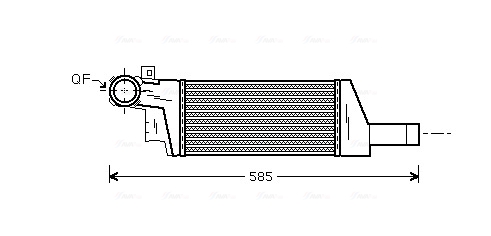 Interkoeler Ava Cooling OLA4404