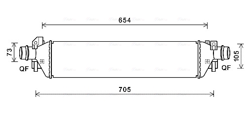 Interkoeler Ava Cooling OLA4664