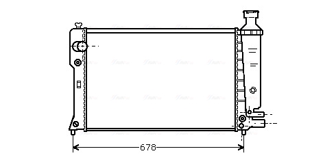 Radiateur Ava Cooling PE2097