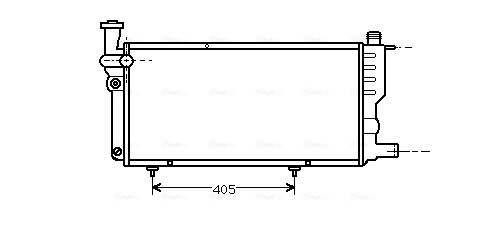 Radiateur Ava Cooling PE2099