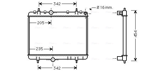 Radiateur Ava Cooling PE2267