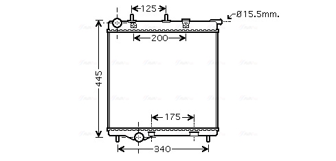 Radiateur Ava Cooling PE2288