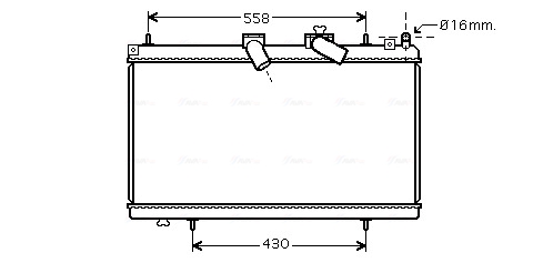 Radiateur Ava Cooling PE2296