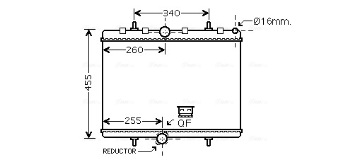 Radiateur Ava Cooling PE2314