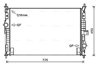 Radiateur Ava Cooling PE2386