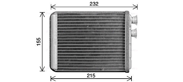 Kachelradiateur Ava Cooling PE6431