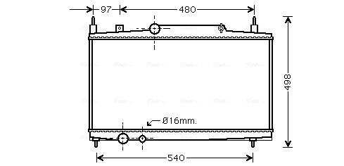 Radiateur Ava Cooling PEA2230