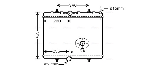 Radiateur Ava Cooling PEA2314