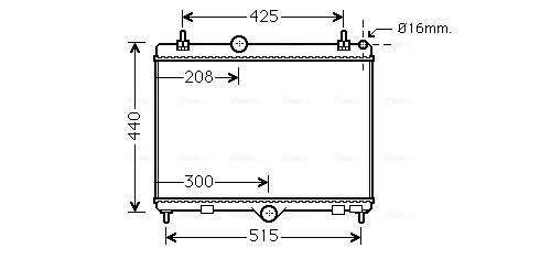 Radiateur Ava Cooling PEA2358