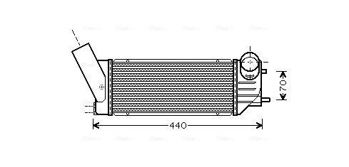 Interkoeler Ava Cooling PEA4279