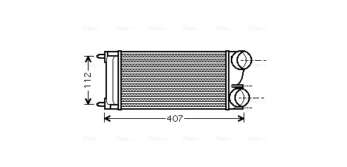 Interkoeler Ava Cooling PEA4334