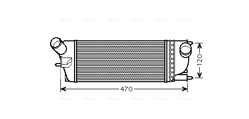 Interkoeler Ava Cooling PEA4336