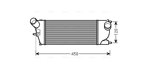 Interkoeler Ava Cooling PEA4345
