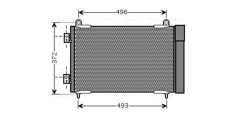 Airco condensor Ava Cooling PEA5258D