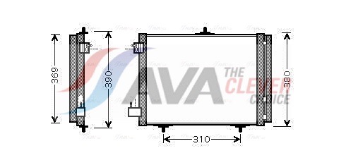 Airco condensor Ava Cooling PEA5295D