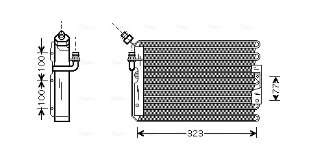 Airco condensor Ava Cooling PR5042