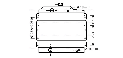 Radiateur Ava Cooling RE2020